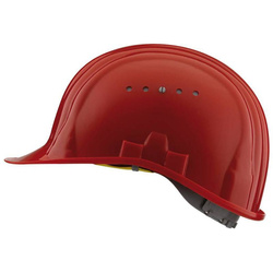 Czerwony kask budowlany ochronny Baumeister 80/4, SHUBERTH