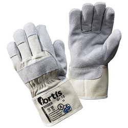 Rękawice z dwoiny bydlęcej robocze rozm. 10 12par FORTIS