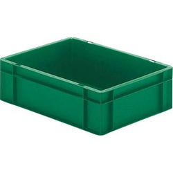 Skrzynka transportowa 400 x 300 x 120 mm zielona TK 400/120-0 LA-KA-PE