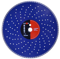 Tarcza diamentowa z otworami chłodzącymi T-TURBO COOL 350mm PRAXER