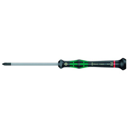 Wkrętak precyzyjny krzyżakowy Phillips PH1 x 80 mm z końcówką BlackPoint 2050 Wera