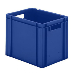 Skrzynka transportowa 400 x 300 x 320 mm niebieska TK 400/320-0 LA-KA-PE