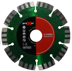 Tarcza diamentowa S-TURBO 125mm PRAXER