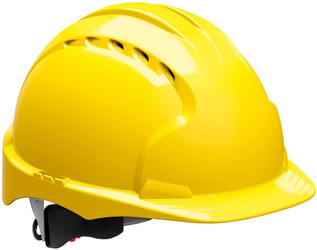 Hełm ochronny EVO3 z zamkiem obrotowym EN 397 żółty JSP