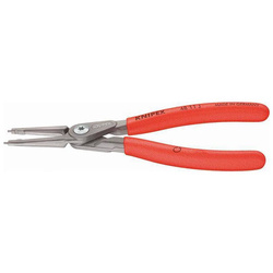 Szczypce proste do pierścieni osadniczych z rękojeściami powlekanymi tworzywem sztucznym 180 mm KNIPEX 
48 11 J2