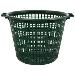 Kosz ogrodowy z uchwytami 53 x 41,5 cm 50 kg zielony okrągły