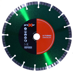 Tarcza diamentowa S-TURBO 230mm PRAXER