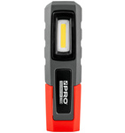 Lampa warsztatowa LED 600 lm + 200 lm, akumulator, USB C, LD222 PRO