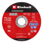 Tarcza do metalu Ø 115 mm, 5 sztuk, EINHELL