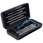 Zestaw wkrętaków z wymiennymi grotami, wkrętak z grotami 10 szt. (7988) BGS