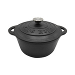 Garnek żeliwny z pokrywą Ø22 cm, pojemność 2,4 l KINGHoff