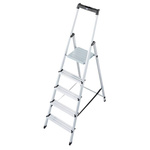 Drabina rozstawna aluminiowa Solidy 5 stopni KRAUSE