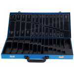 Metalowy organizer na wiertła 250 x 505 x 40 mm, pusty FORMAT