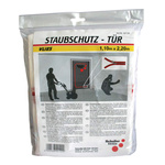 Folia malarska 2,2x1,1m x 20µm, drzwi przeciwpyłowe foliowe 110 cm. Schuller Stradust