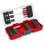 Zestaw bitów udarowych i nasadek 28 szt. 1/4" 25, 50mm S-CASE EINHELL