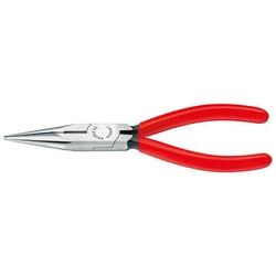 Szczypce płaskie półokrągłe z rękojeściami powlekanymi tworzywem sztucznym 160 mm KNIPEX 
25 01 160