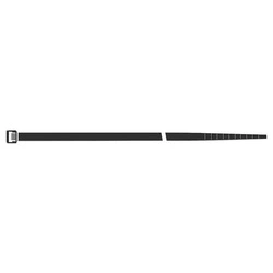 Opaska kablowa z nylonu,kolor czarny 100x2,5mm po 100szt. SapiSelco