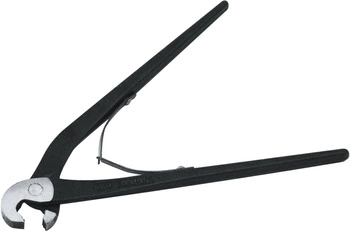 Szczypce do glazury, do otworów w płytkach ze sprężyną, "papużki" 190mm, 55.414.01 Kaufmann