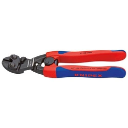 CoBolt® kompaktowe szczypce tnące do sworzni, drutów zgięte pod kątem 20° z rękojeściami wielokomponentowymi 200 mm KNIPEX 71 22 200