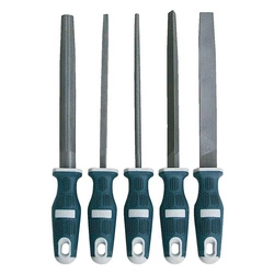 Zestaw 5 pilników 200 mm, twardość 62-68 HRC RAXX