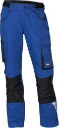 Spodnie męskie robocze długie z kieszeniami r. 98 niebieski/czarny FORTIS