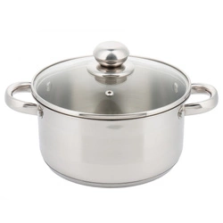 Garnek stalowy z pokrywą Ø16 cm, pojemność 1,5 l KINGHoff