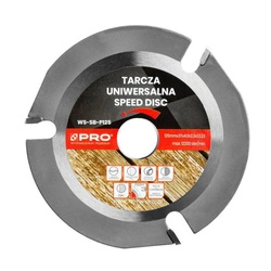 Tarcza uniwersalna "speed disc" z funkcją struga 125x3.8x22.23 (3-01-10-WT-150) PRO