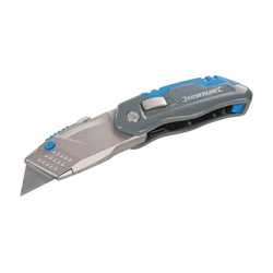 Nóż składany 165 mm z mechanizmem blokującym, Silverline 536978