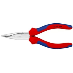 Szczypce tnące półokrągłe z rękojeściami wielokomponentowymi 160 mm KNIPEX 
25 25 160