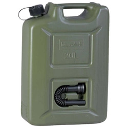 Kanister na paliwo benzynę plastikowy lejek 20L