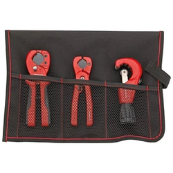 Zestaw 3 obcinaków do rur i węży w zwijanym etui, FORMAT