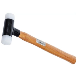 Młotek bezodrzutowy Ø 30 mm, 300 g, trzonek hikorowy, BGS 1859-30