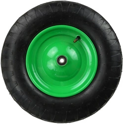 Koło pompowane do wózka, taczki czarne 4.00-8 4PR GEKO G71022