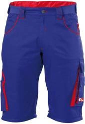 Spodnie spodenki bermudy robocze krótkie męskie 54 niebieski/czerwony FORTIS