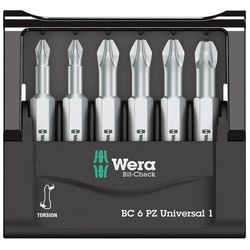 Zestaw bitów krzyżakowych Bit-Check 6 Universal 1 (PZ1, PZ2, PZ3)Wera