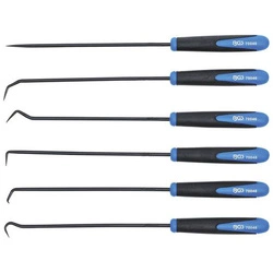 Zestaw haczyków montażowych 245 mm 6 szt. (70046) BGS