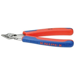 Szczypce tnące boczne dla elektronik.SuperKnips ksztalt 0,125mm KNIPEX