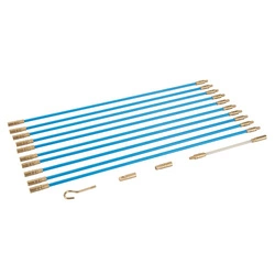 Zestaw urządzeń do przeciagania przewodów, 13 szt., 10 x 330 mm, Silverline 633570